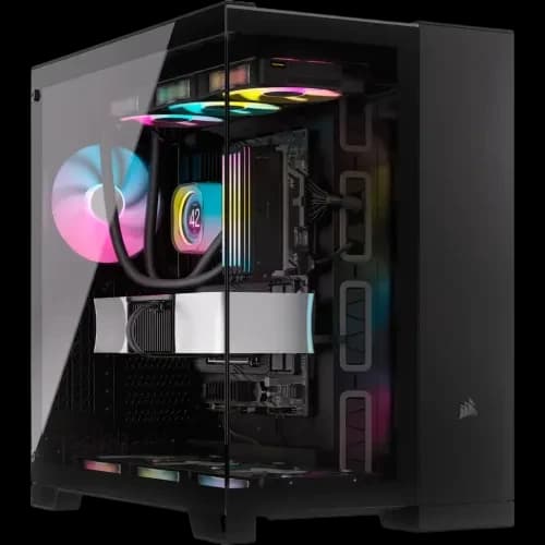 Corsair 6500X Mesh Mid Tower Aluminium ATX Gaming Black Case