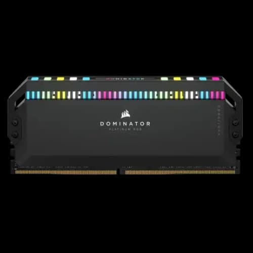 Corsair DOMINATOR Platinum RGB (16x2) 32GB DDR5 7200MHz Desktop RAM (Black)