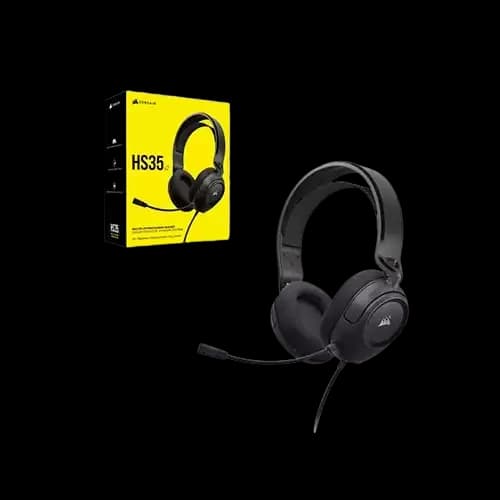 Corsair HS35 V2 Multiplatform Wired Gaming Headphone (Black)