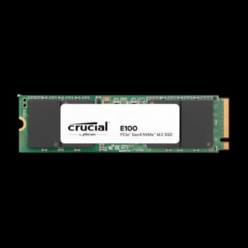 Crucial E100 1TB NVMe Gen4 M.2 2280 SSD