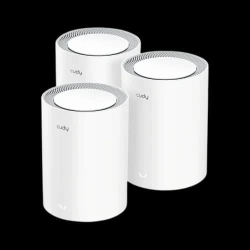 Cudy M3000 AX3000 2.5G Dual Band Wi-Fi 6 Mesh Router (3 Pack)