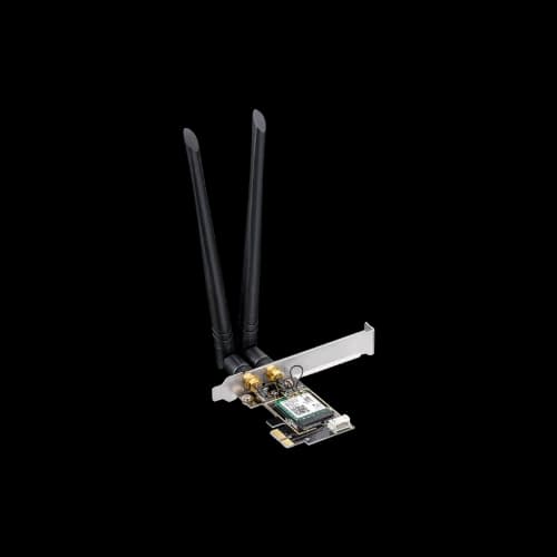 Cudy WE3000 2.0 AX5400 Mbps Tri Band Wi-Fi 6E & Bluetooth 5.2 PCI Express Network Adapter