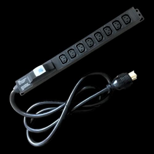 DateUp 8 Port PDU With 2 Meter Cable for Server Rack