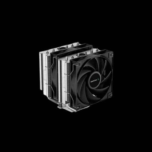 DeepCool AG620 Dual-Tower 120mm Non RGB CPU Air Cooler (Black)