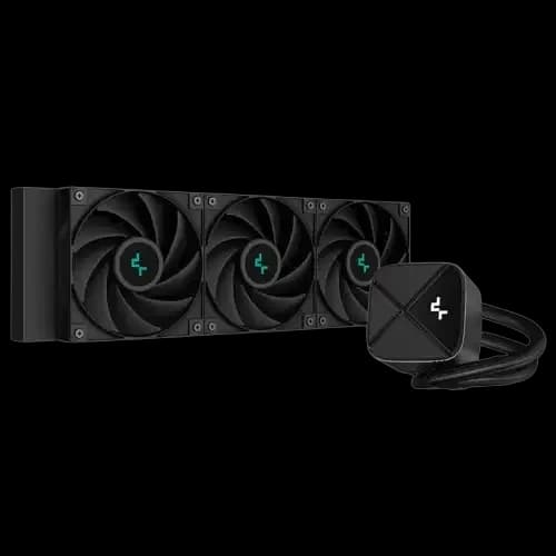 DeepCool LS720S ZERO DARK 360mm Liquid CPU Cooler (Black)