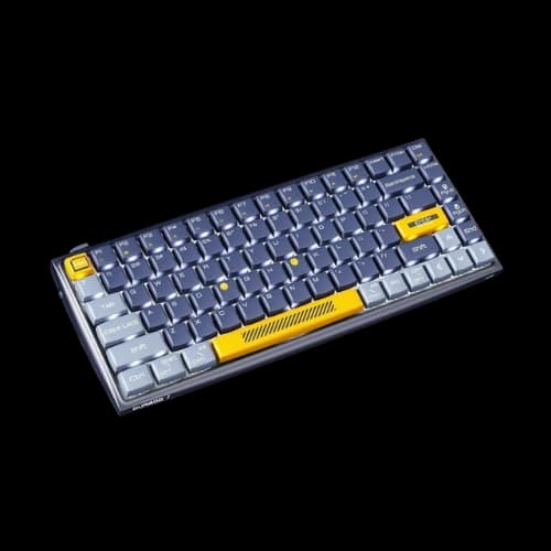 Durgod K710 Hi Keys Blue Wireless Mechanical Keyboard (Kailh Silent Red Switch)