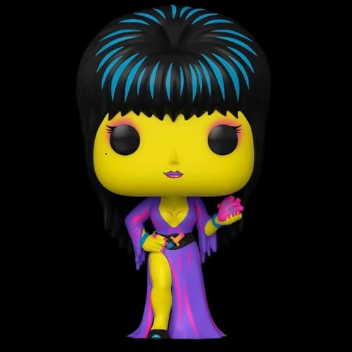 Funko Pop! Elvira Black Light EE Exclusive Action Figure (68)
