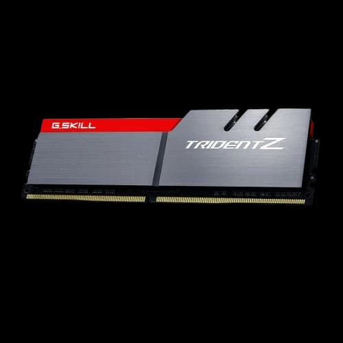 G.SKILL TRIDENT Z Non RGB 16GB DDR4 3200MHz Desktop Ram (Black) with Red Heatsink