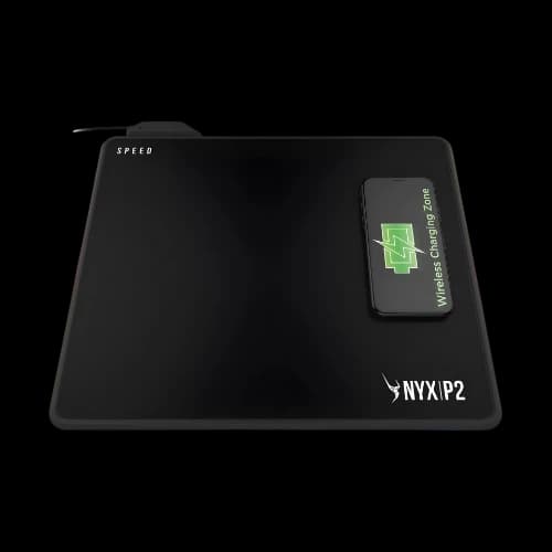 GAMDIAS NYX P2 Black RGB Gaming Mouse Pad