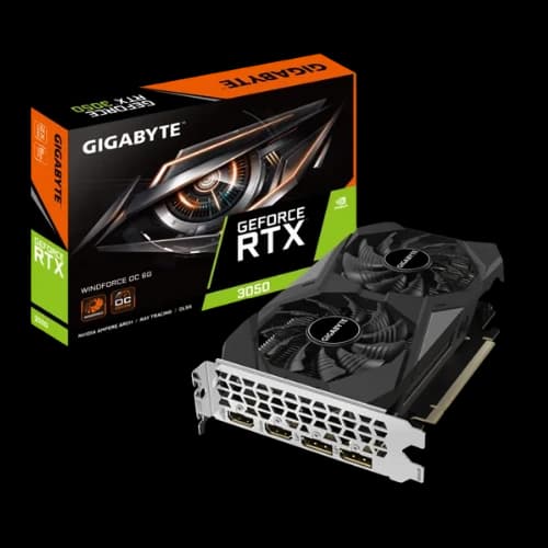 GIGABYTE GeForce RTX 3050 WINDFORCE OC 6G Graphics Card