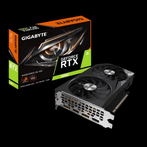 GIGABYTE GeForce RTX 3060 WINDFORCE OC 12GB GDDR6 Graphics Card
