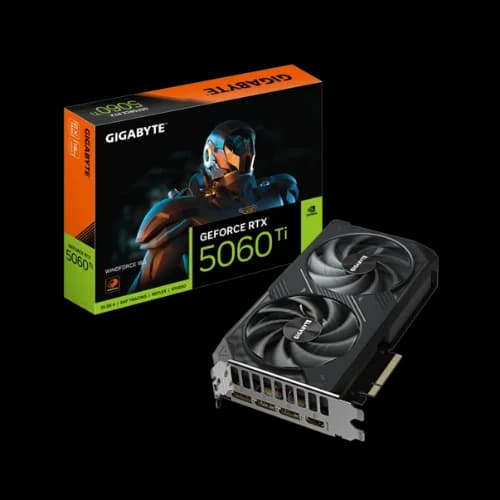 GIGABYTE GeForce RTX 5060 Ti 16GB WINDFORCE GDDR7 Graphics Card
