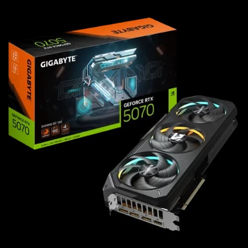 GIGABYTE GeForce RTX 5070 GAMING OC 12G GDDR7 Graphics Card