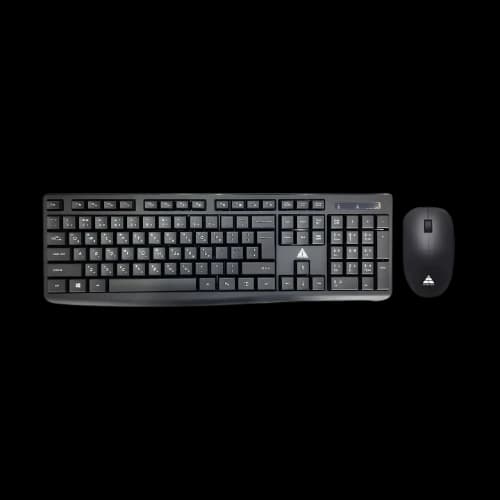 Golden Field GF-KM605W Black Wireless Keyboard & Mouse Combo