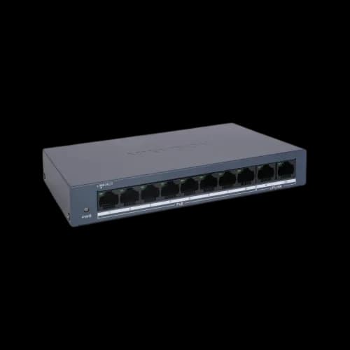 Hikvision DS-3E0110MP-E/M 8 Port Fast Ethernet Unmanaged PoE Switch