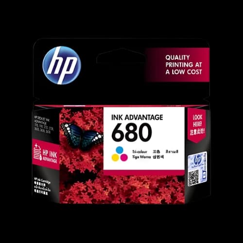 HP 680 Tri-color Original Ink Advantage Cartridge