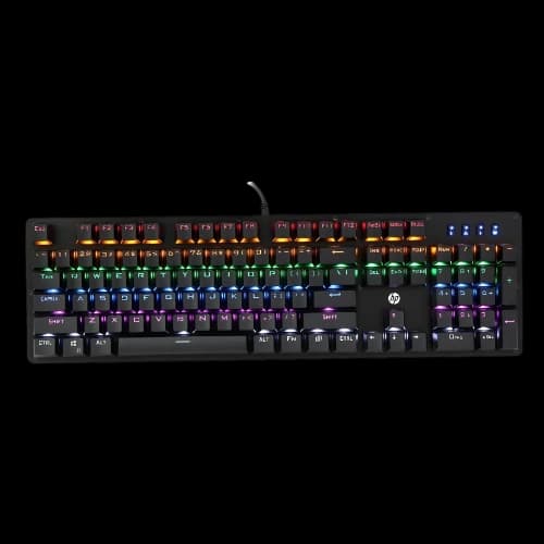 HP GK100F Wired Mechanical RGB Gaming Keyboard