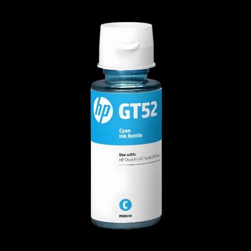 HP GT52 Cyan Original Ink Bottle
