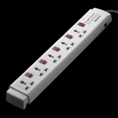 Huntkey PZC504 5 Ports 3 Line Surge Protection PowerStrip