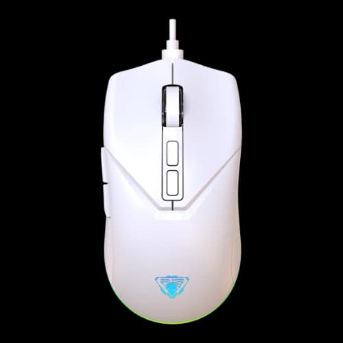 JEDEL GM700 RGB Wired Gaming Mouse (White)