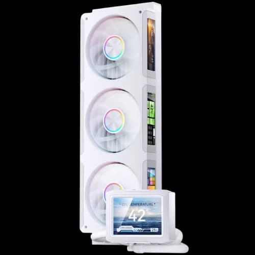 JONSBO TF3-360SCB LCD ARGB 360mm CPU Cooler (White)