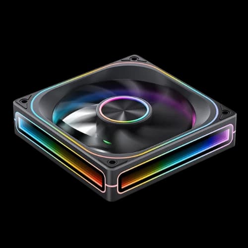 JONSBO ZA-120B PWM ARGB 120mm Casing Fan (Black)