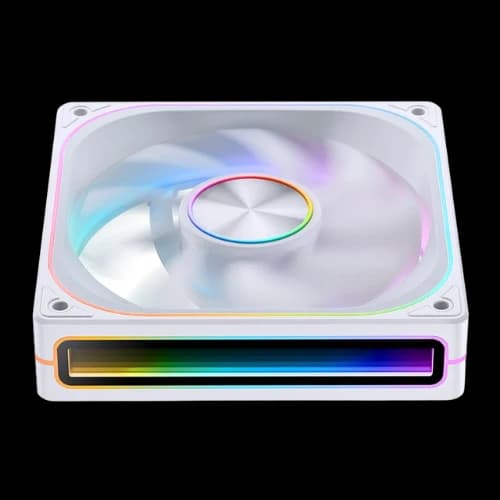 JONSBO ZA-120WR PWM ARGB 120mm Reverse Blade Casing Fan (White)