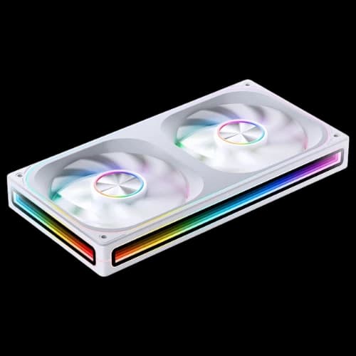 JONSBO ZA-240W PWM ARGB 240mm Casing Fan (White)