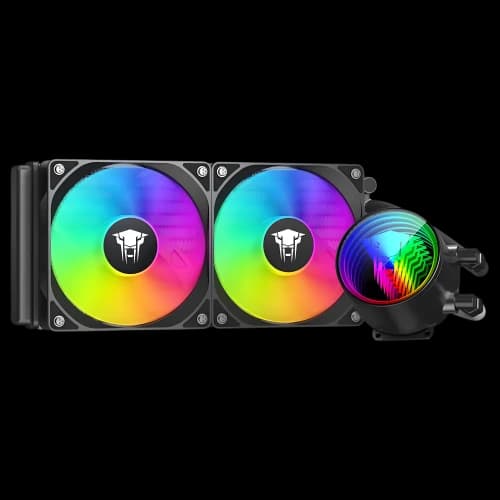 Jungle Leopard TK1-240P ARGB CPU Liquid Cooler (Black)