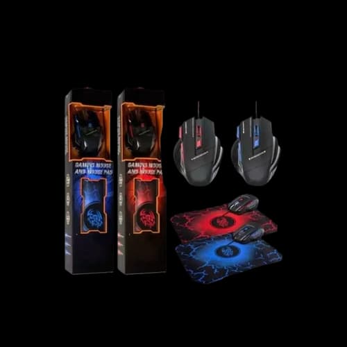 Keywin X7 Gaming Mouse And Mouse Pad