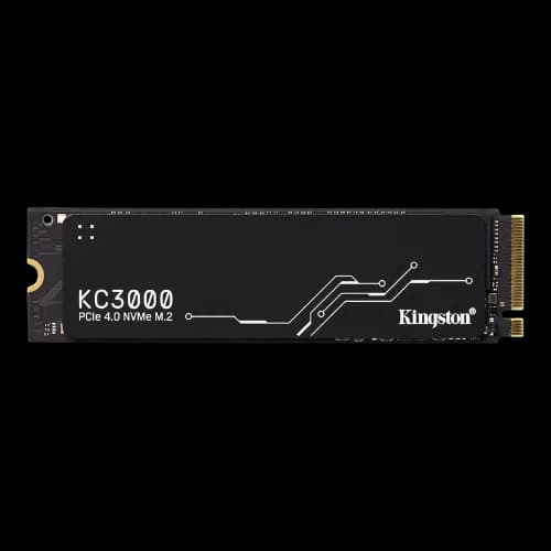 Kingston KC3000 2TB PCIe 4.0 NVMe M.2 SSD With DRAM Cache