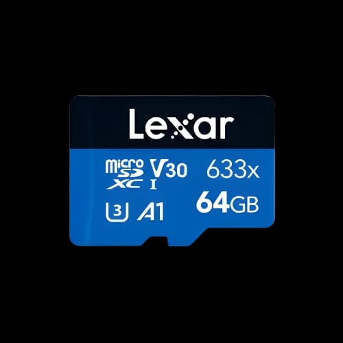 Lexar High-Performance 633x 64GB MicroSDXC UHS-I Memory Card