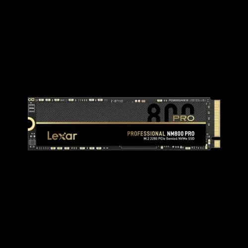 Lexar NM800 PRO 512GB M.2 2280 PCIe Gen4 NVMe SSD