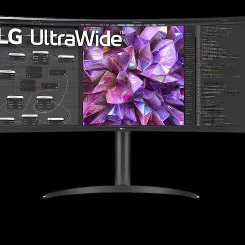 LG 34WQ75C-B 34" Curved UltraWide QHD IPS Monitor