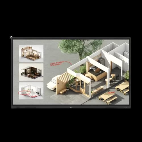 LG 86TR3DQ 86 Inch 4K UHD Interactive Flat Panel Display