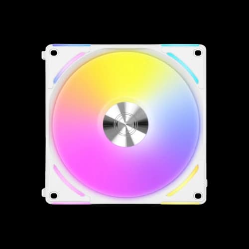 LIAN LI UNI FAN AL V2 120 ARGB Triple Pack Case Fan (White)