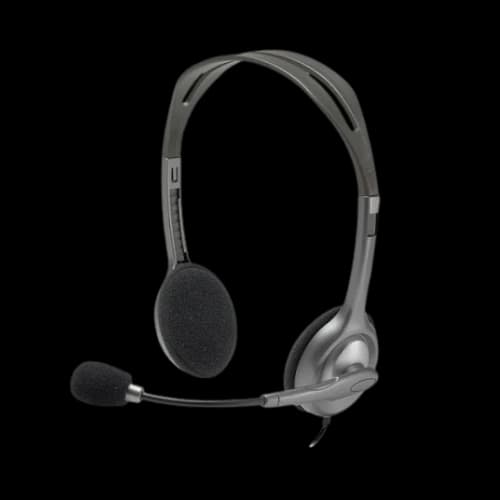 Logitech H110 Wired Stereo Headset with Dual 3.5mm Plugs