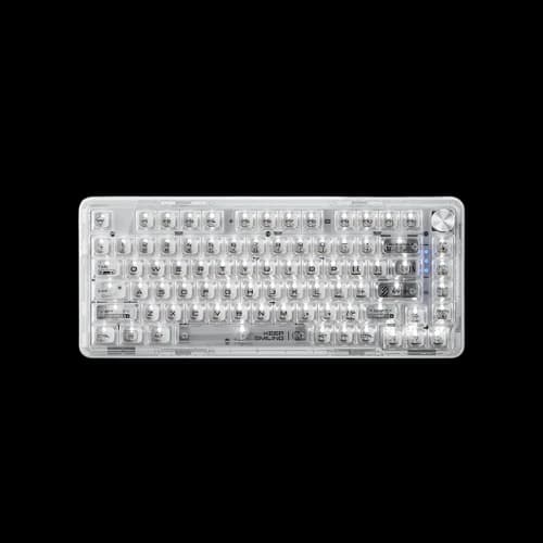 Machenike K500F Gasket Mount Transparent Mechanical Keyboard