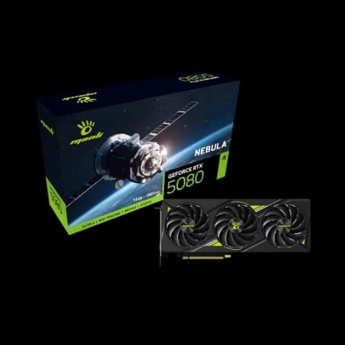 Manli Nebula GeForce RTX 5080 16GB GDDR7 Graphics Card (Triple Fan)