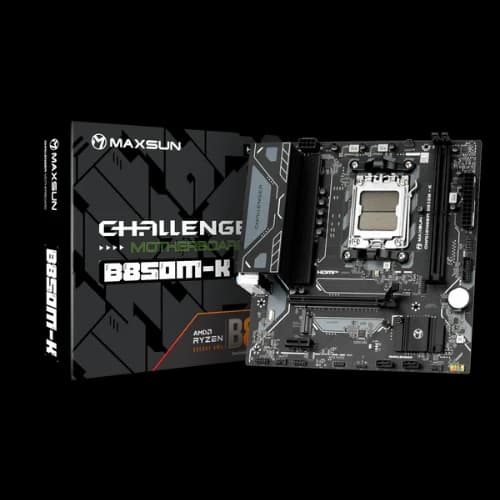 Maxsun Challenger B850M-K M-ATX DDR5 AM5 Motherboard