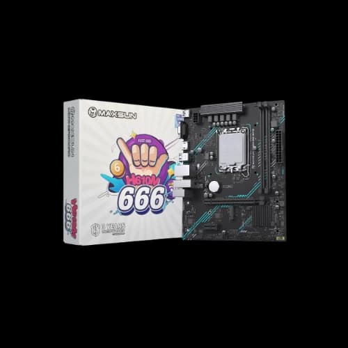 MAXSUN MS-H610M 666 (Wi-Fi 6) Motherboard