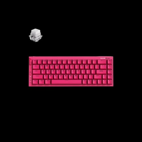 MCHOSE Ace 68 Turbo Esports HE Keyboard (Berry Red Keycaps, Mount Tai Magnetic Switch GT)