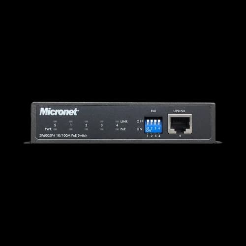 Micronet SP6005P4 5 Port Unmanage PoE Switch