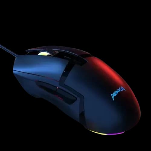 MONKA G10 Wired Gaming Mouse (Black)