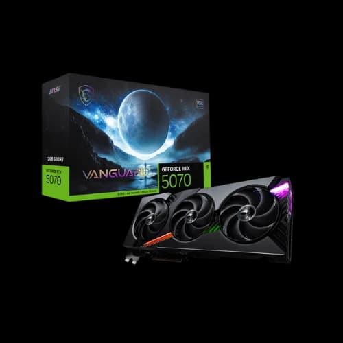 MSI GeForce RTX 5070 12G VANGUARD SOC 12GB GDDR7 Graphics Card