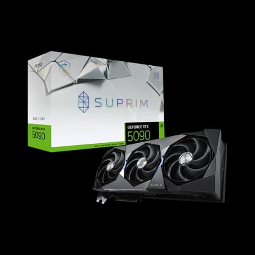 MSI GeForce RTX 5090 32G SUPRIM SOC 32GB GDDR7 Graphics Card
