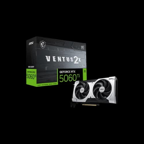 MSI GeForce RTX 5060 Ti 8G VENTUS 2X OC PLUS 8GB GDDR7 Graphics Card