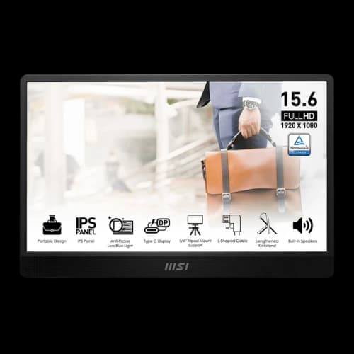 MSI PRO MP161 E2 15.6" IPS FHD Portable Monitor