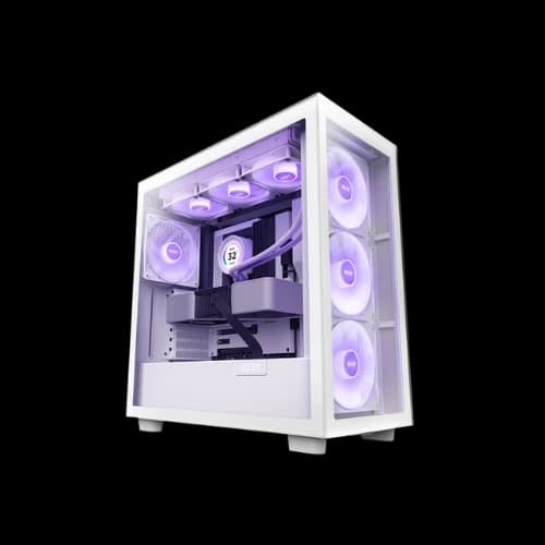 NZXT H7 Elite 2023 Edition Premium ATX Mid-Tower Casing (White)