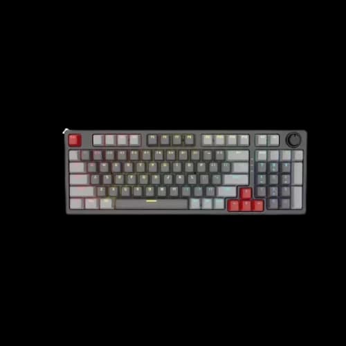 OCPC ZRC-87 Zero Compact Wired Gaming Mechanical Keyboard (Dark Grey)